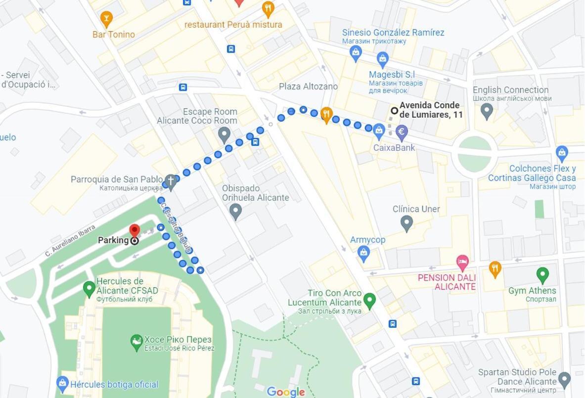Comfortable Apartment With Wi-Fi Alicante Ngoại thất bức ảnh