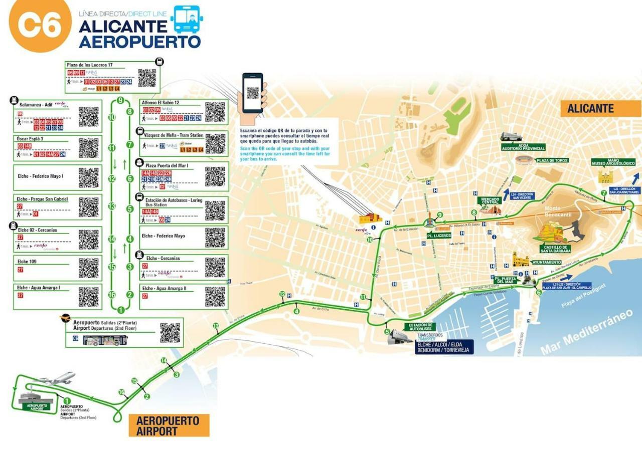 Comfortable Apartment With Wi-Fi Alicante Ngoại thất bức ảnh
